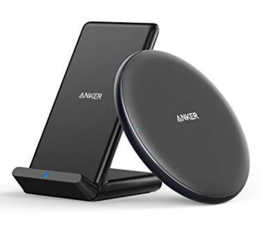 Anker PowerWave Qi Wireless Ladepad + Ladeständer (10W / 5W, 90cm USB-Kabel)