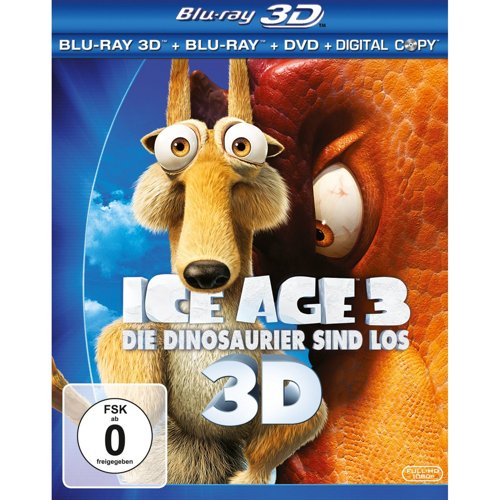 Kracher Aktion: Zwei 3D(!) Blu-Rays für 29,98€ inkl. Versand (Ice Age 3, Avatar, Narnia, Rio, Titanic u.a.)