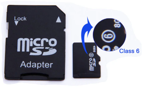 8GB microSD für 3€ - Class 6 und mit Adapter