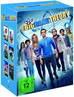 The Big Bang Theory - Staffel 1-6 [19 DVDs] für 45€ - deutsche Version *UPDATE*