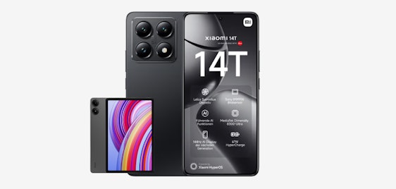 Neuheit & 290€ Ersparnis 💡 Xiaomi 14T + gratis Tablet für einmalig 4,95€ im 20GB Vodafone-Tarif für 29,99€ mtl.