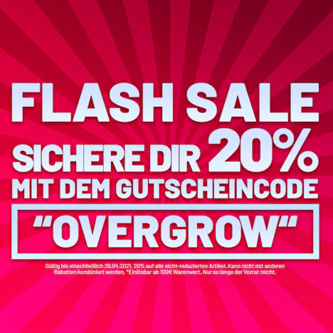 20 % auf den UVP bei Growmart