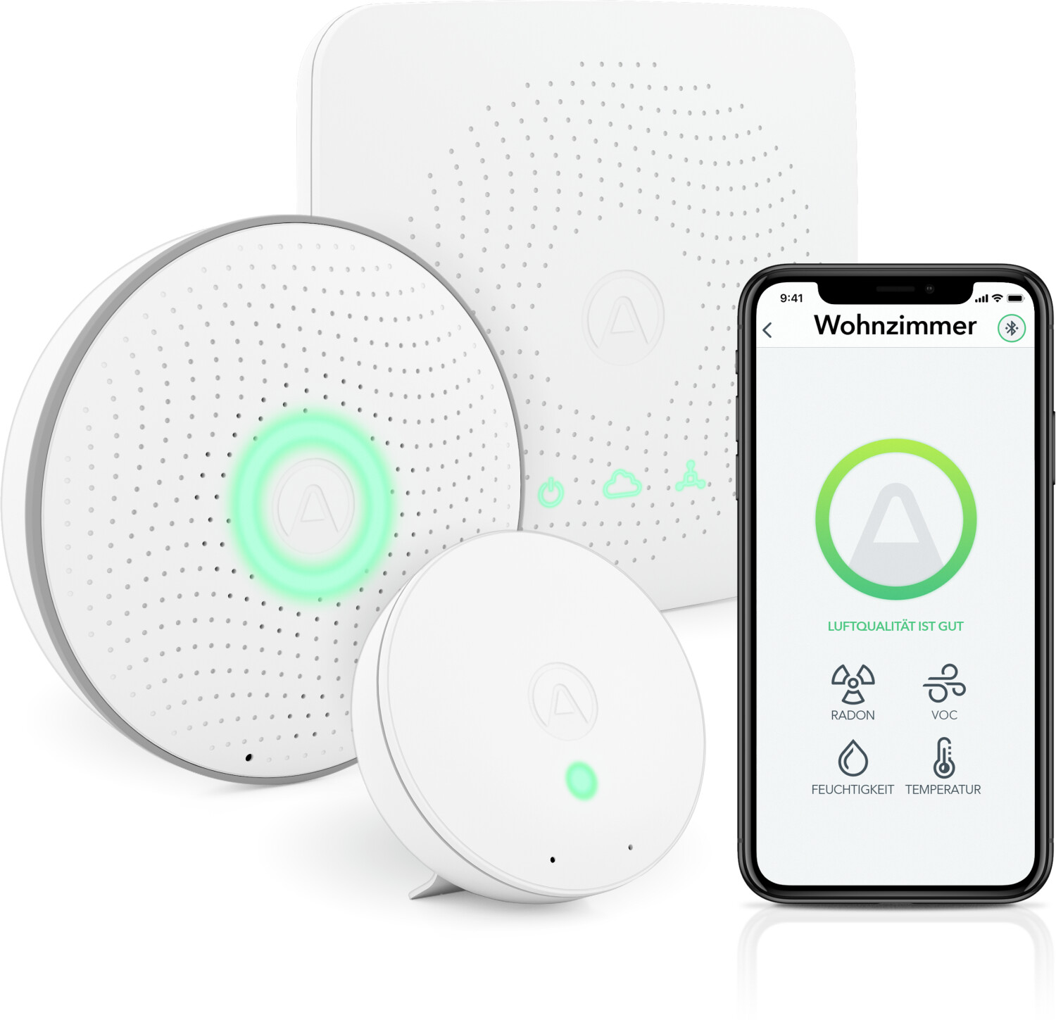 Airthings House Kit für 150€ - Smarthome-Sensor fürs Raumklima mit Bluetooth-Anbindung