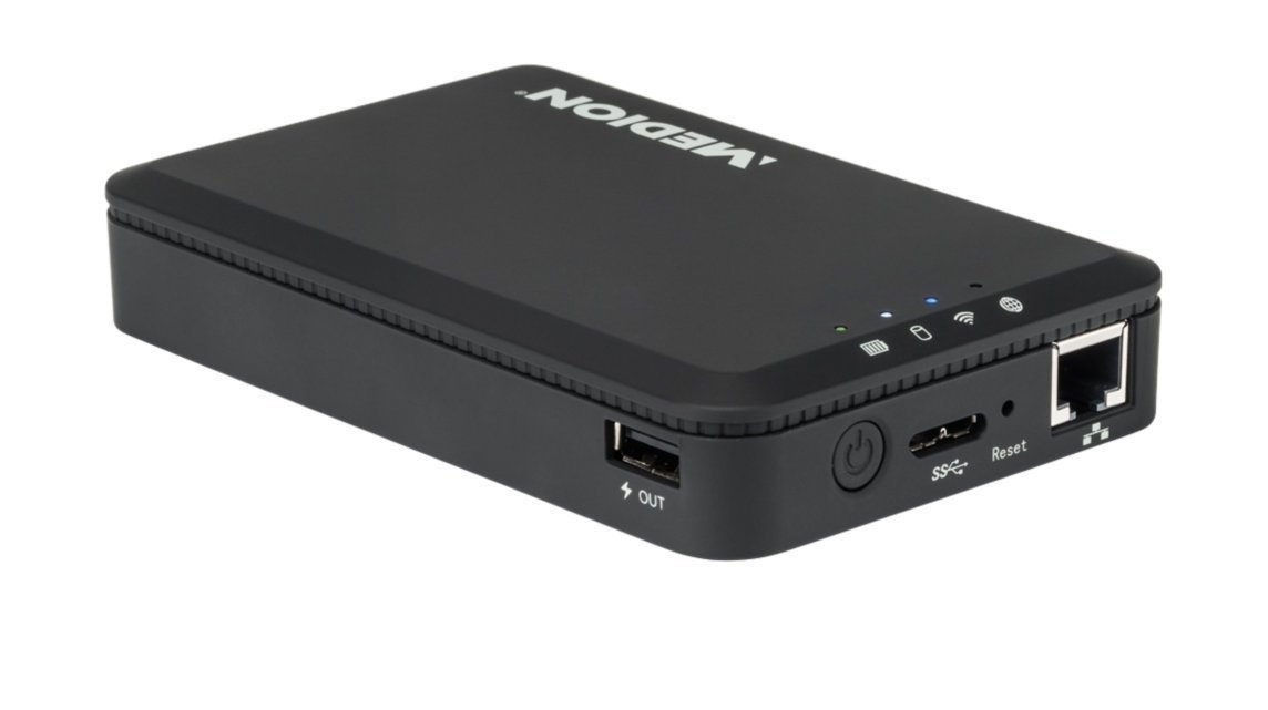 Medion Life S88044 – 2TB WLAN-Festplatte für 98,10€