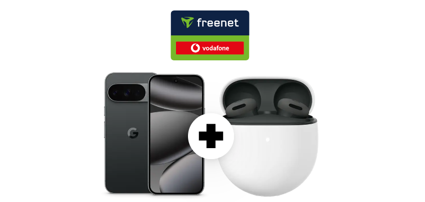 Eff. -12,23€ 🔥📱 Google Pixel 10 Pro inkl. Google Pixel Buds 2A - mit 2x 20GB Vodafone Allnet-Flat nur 19,98€ mtl. 🤩