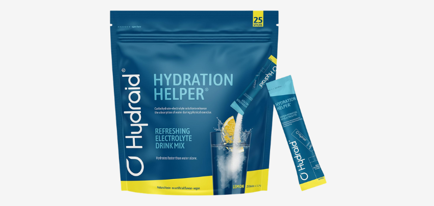 Erfrischend günstig! 🍋 25 Stück Hydraid Hydration Helper LEMON Elektrolyt-Pulver für 21€ ⚡