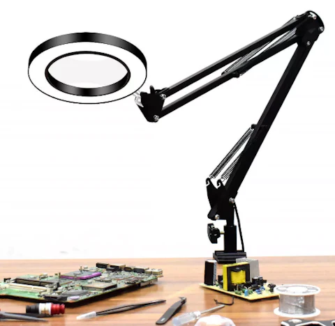 Flexible 5-fach Schreibtisclupe für 19,73€ statt 29,56€