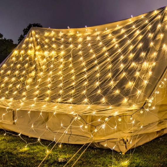 BMOT 2x2M-204LEDs Lichternetz Mit 8 Leuchtmodi, Wasserdicht IP44 