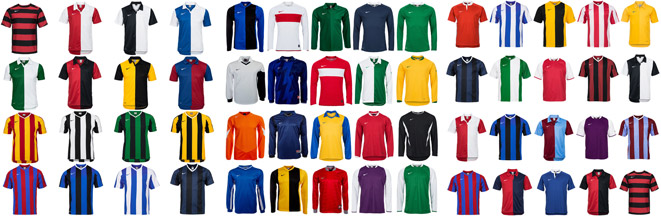 Nike Fußball Trikots unbedruckt für 9,99€ - kurz- und langärmelig *UPDATE*