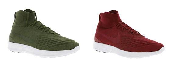 Nike Lunar Magista II Flyknit für 60€ - Herren-Sneaker in Grün oder Rot