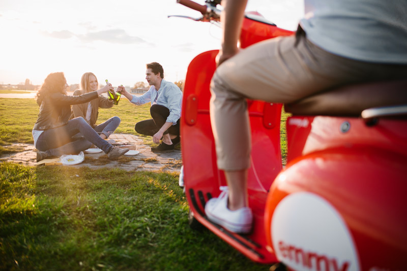 E-Roller Sharing Emmy - Anmeldung inkl. 50 + 15 Freiminuten