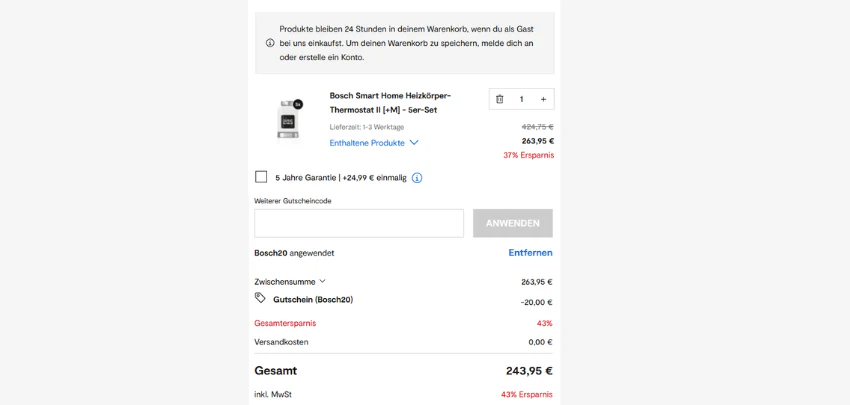 Bosch-Smart-Home-Gutschein