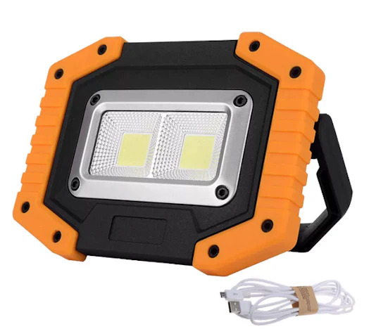 30W LED-Flutlicht mit Powerbank-Funktion für 7,22€ statt 12,42€