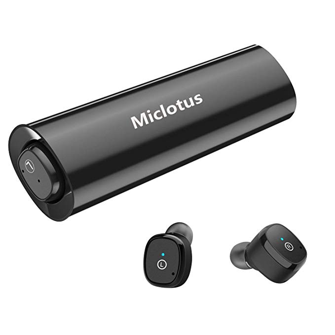 Miclotus Bluetooth Kopfhörer in Ear V 5.0 Bluetooth  IPX5 Wasserfest, Noise-Cancelling