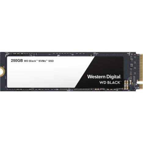 Western Digital Black NVMe M.2 250GB für 58,- EUR inkl. Versand