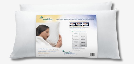 Mediflow 5201 Wasserkissen Doppelpack für 35€ - 2x Kopf- und Nackenstützkissen mit 40x80cm