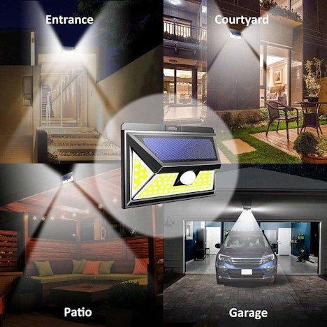 Wasserdichte COB Energiesparlampe mit PIR Bewegungssensor für 11,98€ inkl. Versand