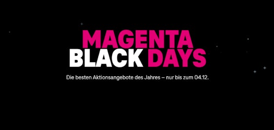 Magenta Black Deals 😍 Die besten Aktionsangebote des Jahres