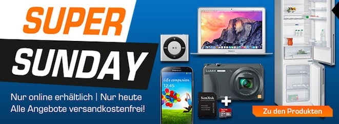 Saturn Super Sunday Schnaeppchenfuchs