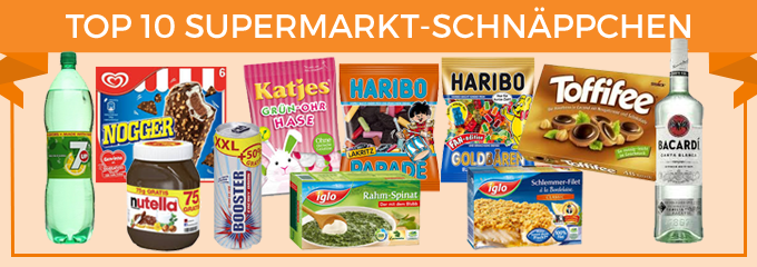 Top 10 Supermarkt-Schnäppchen der KW 15 - z.B. Katjes Fruchtgummi für 0,55€