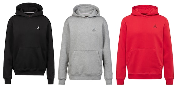 Nike Jordan Essentials Hoodie für 32€ - Fleece-Pullover in Größen XS-2XL, 3 Farben zur Auswahl