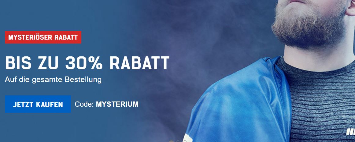 Bis zu 30% Rabatt auf den gesamten Einkauf bei MyProtein - 2x finest selection Box von MyProtein gewinnen