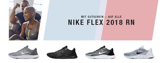 Nike Flex 2018 RN für 50€ - verschiedene Farben und Größen zur Auswahl