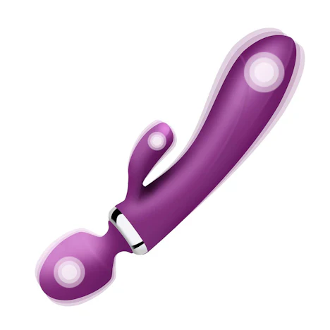 Deluxe Silikon Dreifacher Gebrauch Vibrator