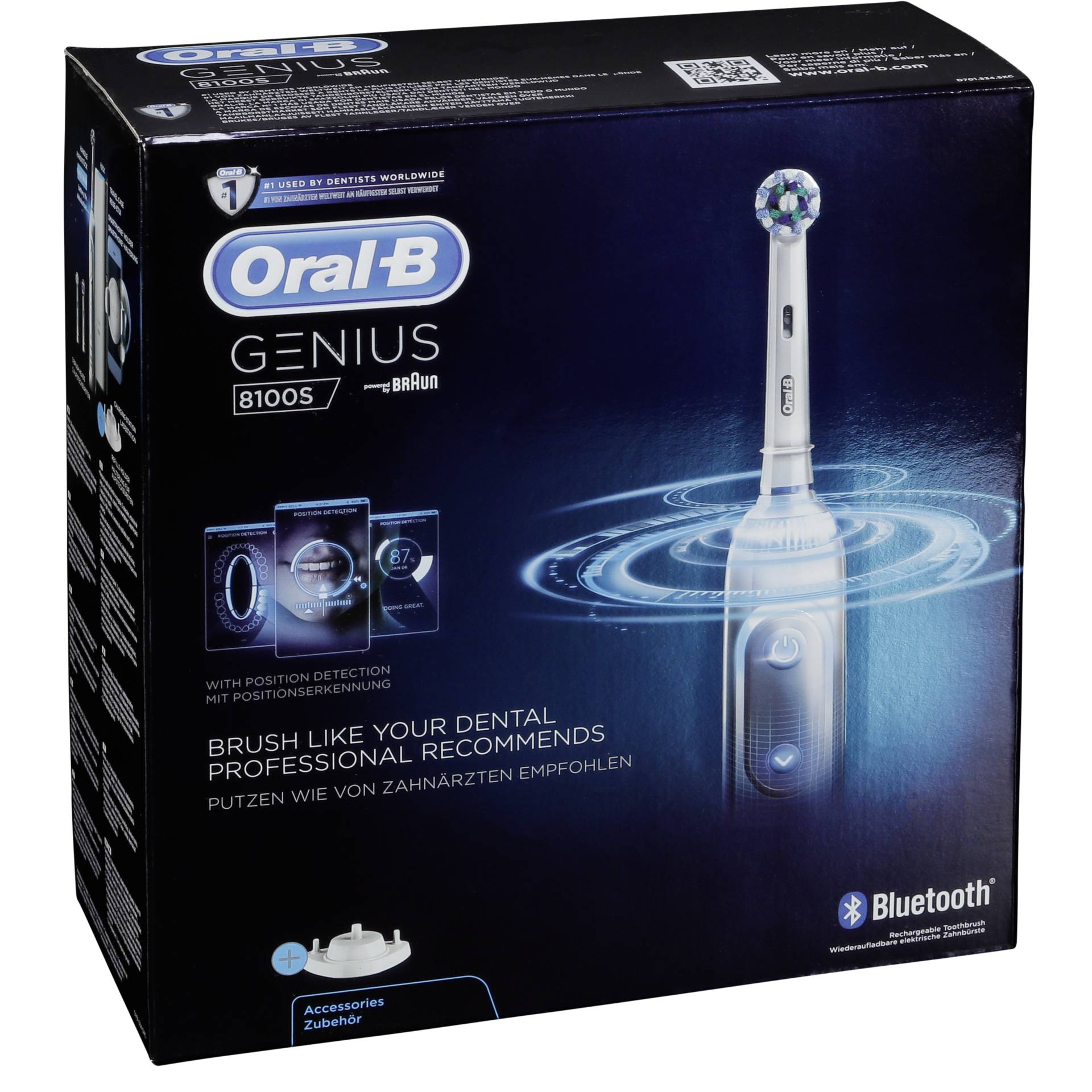 Oral-B Genius 8100S silber für 71,- EUR inkl. Versand [Zahlung Per Mastercard]