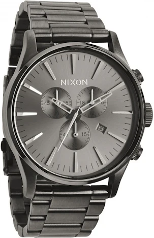 27% Rabatt auf Nixon The Sentry Chrono all gunmetal