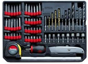 Makita Zubehör-Set 67-teilig für 10€ - für Bohrmaschinen und Akkuschrauber (Update)