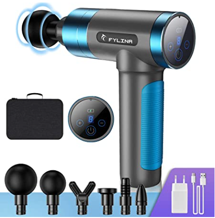 FYLINA Massagepistole, Muscle Massage Gun Massagegerät Elektrisch für Nacken