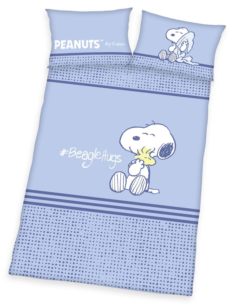 Peanuts Renforcé-Bettwäsche 100 x 135 cm für 8 EUR inkl. Versand