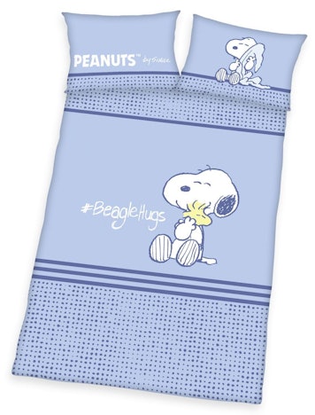 Peanuts Renforcé-Bettwäsche 100 x 135 cm für 8 EUR inkl. Versand