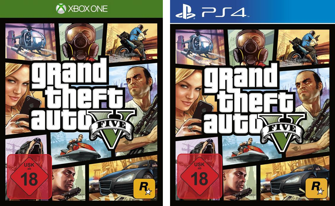 GTA V ab 25€ - für PlayStation und Xbox One
