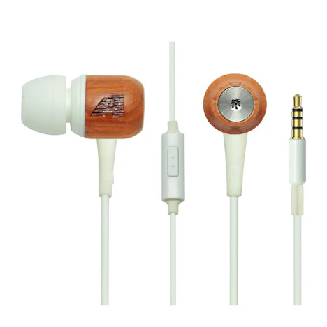 Arealer Premium Echt-Holz In Ear headset für nur 1,41€