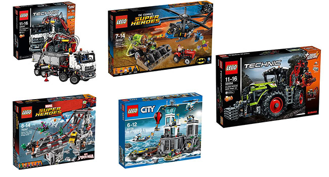 Legoangebote in der Übersicht - z.B. Lego City - Polizeiquartier auf der Gefängnisinsel 60130 für 51,60€