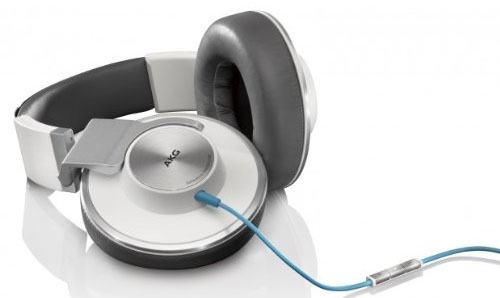 AKG K551 Over-Ear Kopfhörer (Apple iPhone Steuerung, Mikrofon) weiß/silber für 129€ *UPDATE*