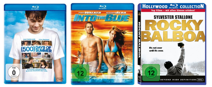 3 Blu-rays für 20€ bei Amazon