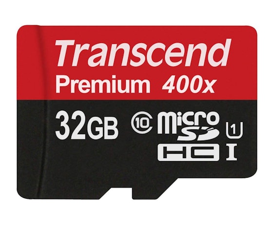 Transcend TS32GUSDCU1 Class 10 Premium microSDHC 32GB Speicherkarte UHS-I für 6,49 EUR