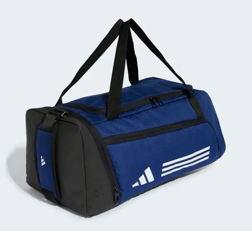 Adidas ESSENTIALS 3-STREIFEN DUFFELBAG in blau für 21€(statt 35€)