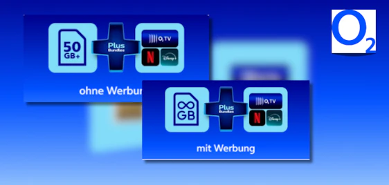 O2 Entertainment-Bundle ab 30€ mtl. 🎬 Mobilfunk, Netflix & Disney+ jetzt sichern!
