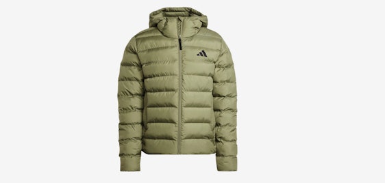 Adidas Steppjacke für 40€ 🧥 - recyceltes Polyester, verstellbare Kapuze, Reißverschlusstaschen 🔥