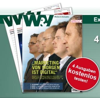 W&amp;V Abo 4 Ausgaben kostenlos