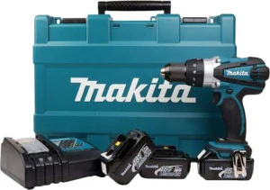 Makita 18 V Akku-Schlagbohrschrauber inkl. 3 Akkus, Ladegerät und Transportkoffer DHP456RFE3 für 179,95 EUR inkl. Versand