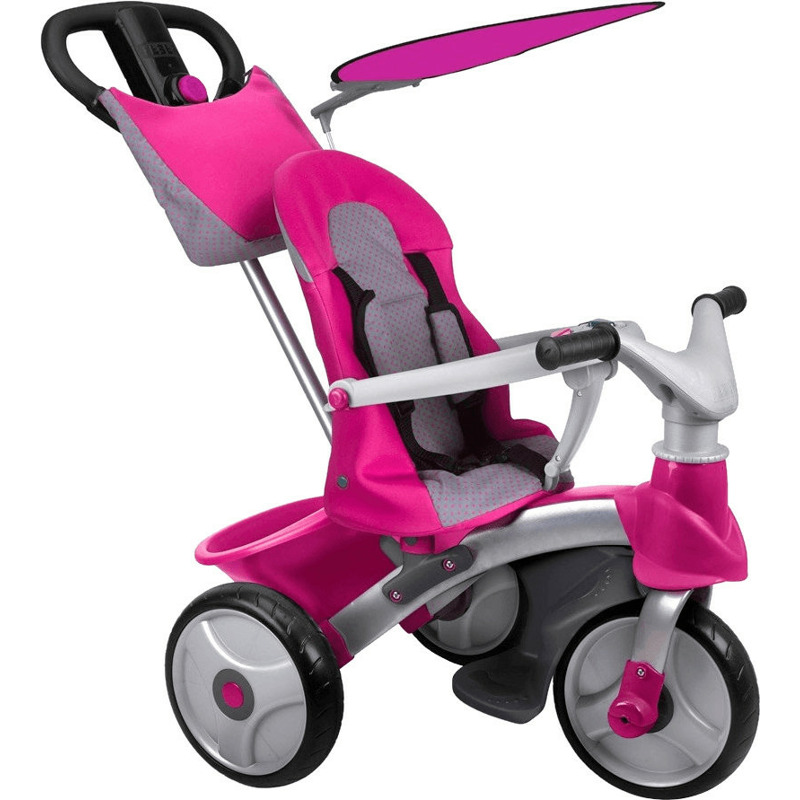 Feber Baby Trike Easy Evolution Pink im Angebot: Nur 90,35€ statt 146,59€