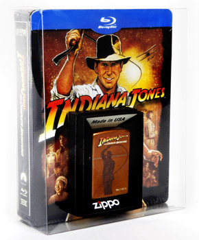 Indiana Jones: The Complete Adventures [Blu-ray] für 29€ - im Steelbook inkl. Zippo