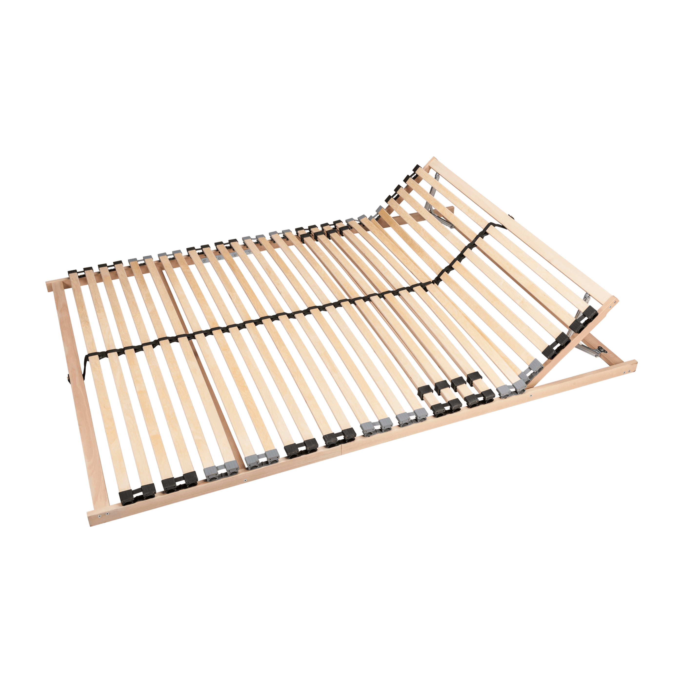 7-Zonen-Lattenrost mit Härteregulierung und verstellbaren Kopfteil 140cmx200cm für 50€