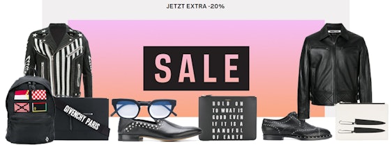 Designer-Sale mit 20% Extra-Rabatt bei Farfetch - mit Valentino, Prada, Gucci und Co.