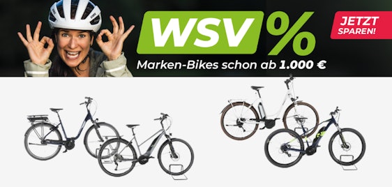 eBikes ab 1.000€ 🚲 WSV bei reBike